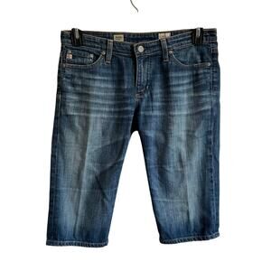 AG Adriano Goldschmied Malibu Bermuda Length Jean Shorts - Size 28